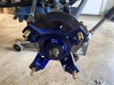 Extended +3" TOTAL 87-90 LT500R QUADZILLA AND 85-92 LT250R BILLET FRONT HUBS 4X156MM OR 4X144MM WHEEL PATTERNS