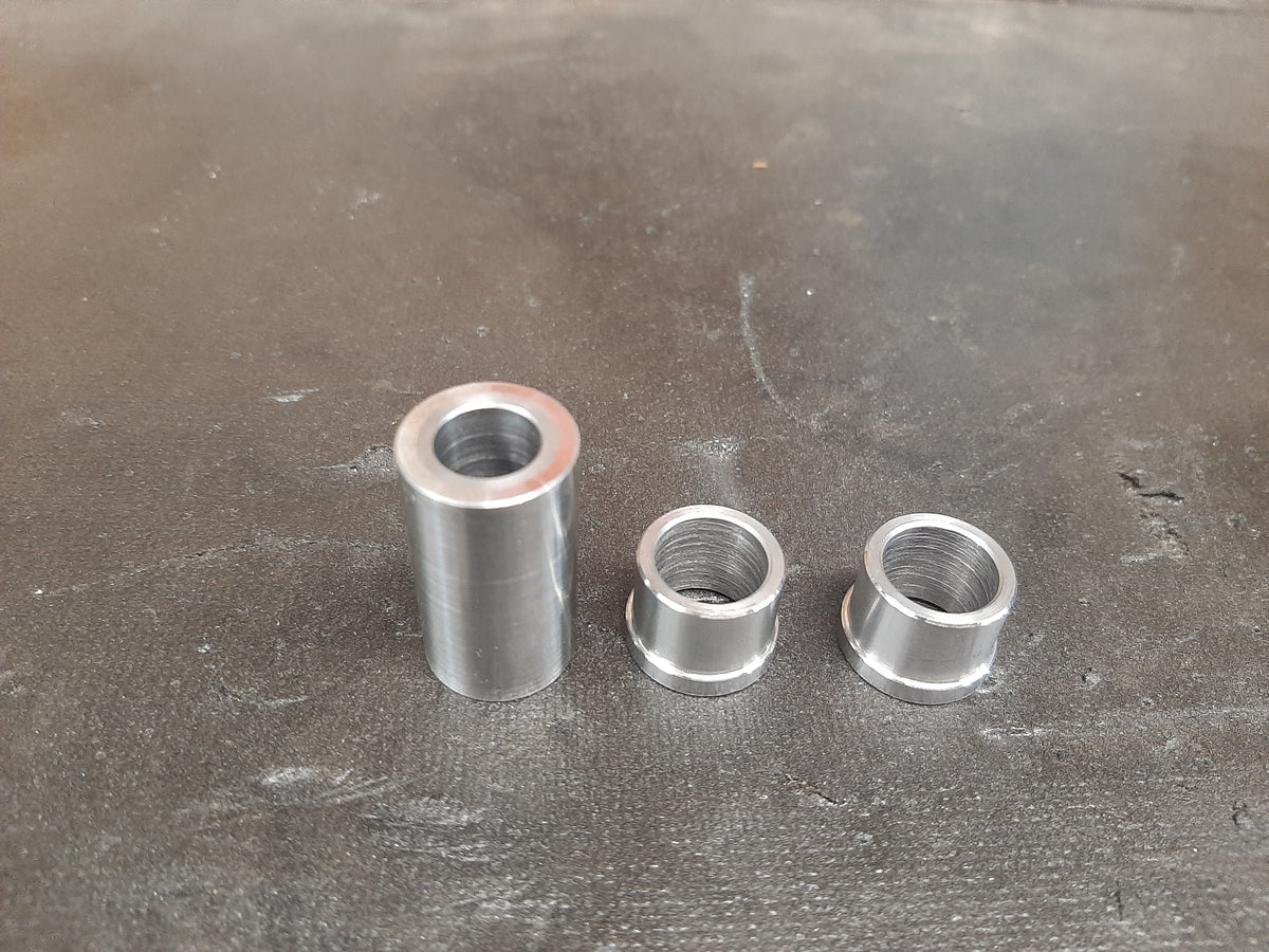 Steel Frame YZ to YFZ Carb Model Rear Shock Adapter Set (3 PC) (Steel